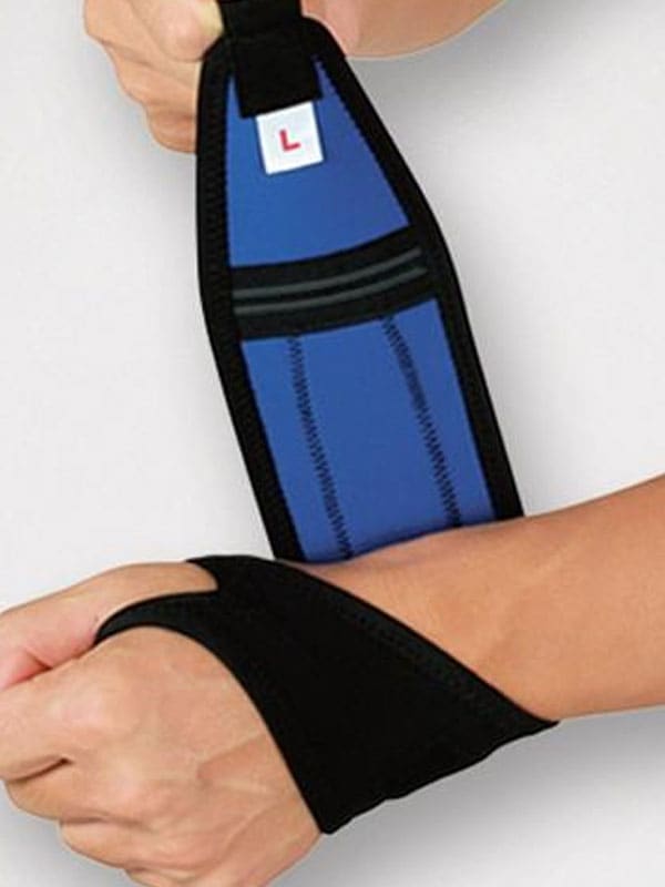 Sports wrist supports for stabilising the wrist, Hlamidis Orthopaedic Center, Thessaloniki